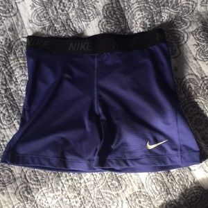 Purple Nike Pros never worn